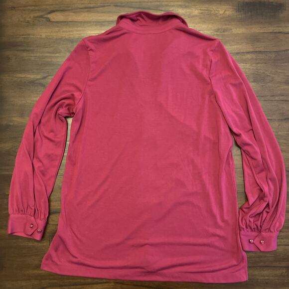 Bob Mackie Wearable Art Embroiderd Tunic Pullover Top Women's Sz M Boho Whimsy - Picture 11 of 11